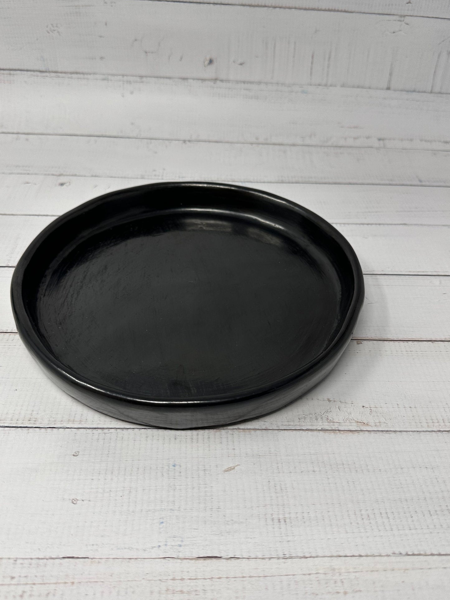 Tray / Charola Lisa  (Barro Negro/black clay)