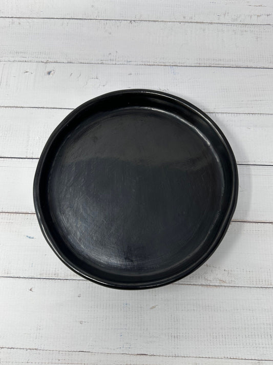 Tray / Charola Lisa  (Barro Negro/black clay)