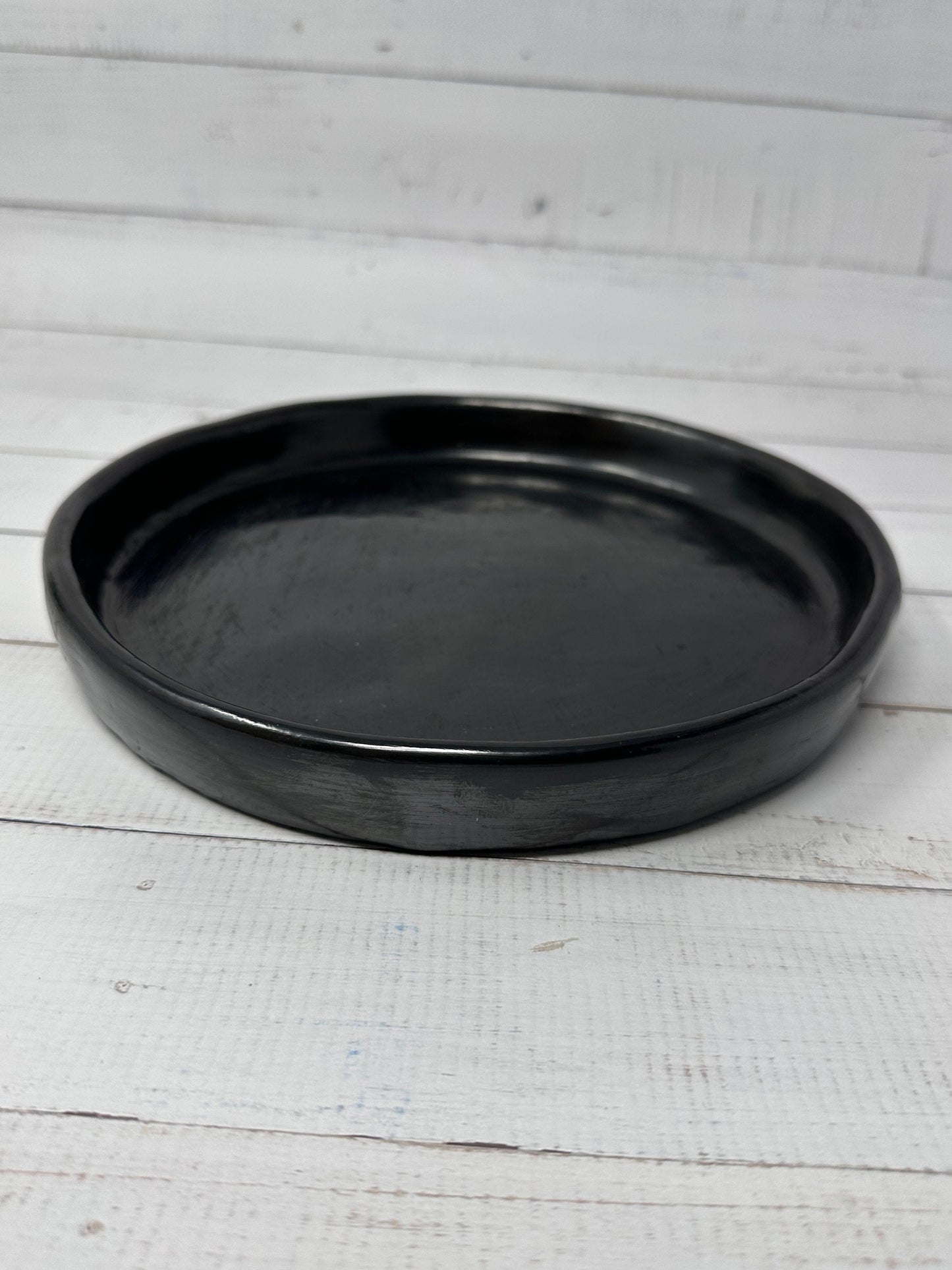 Tray / Charola Lisa  (Barro Negro/black clay)